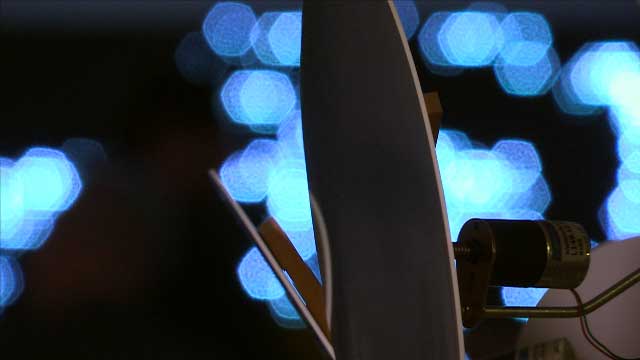 Une oeuvre artistique numérique pour le film évènementiel de l'exposition